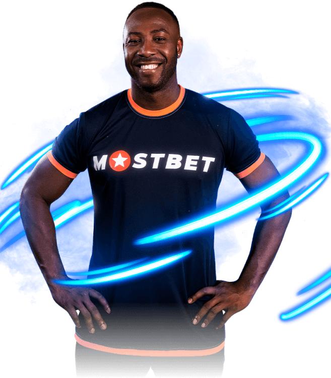 Andrew russel Mostbet Brand Ambassador