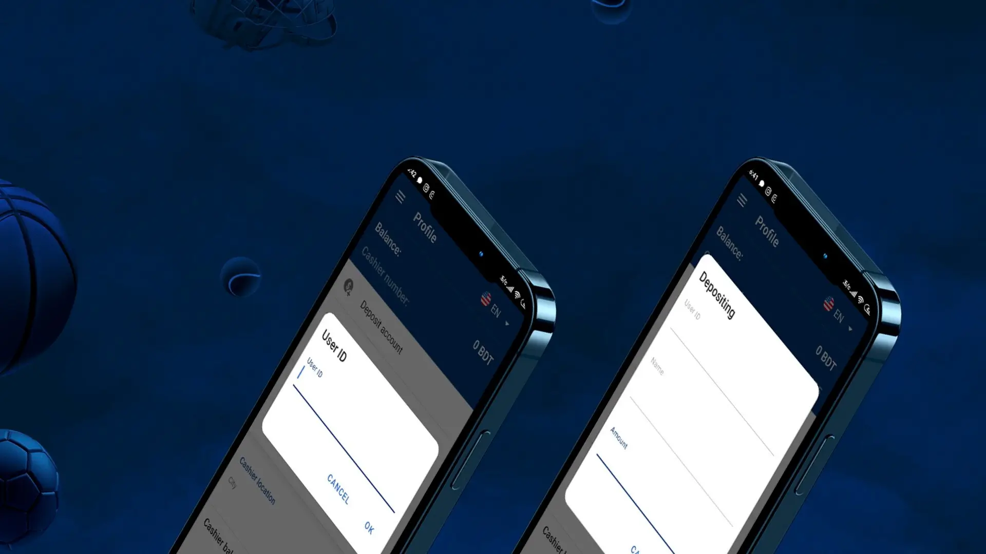 Deposit to Player Account MbCash